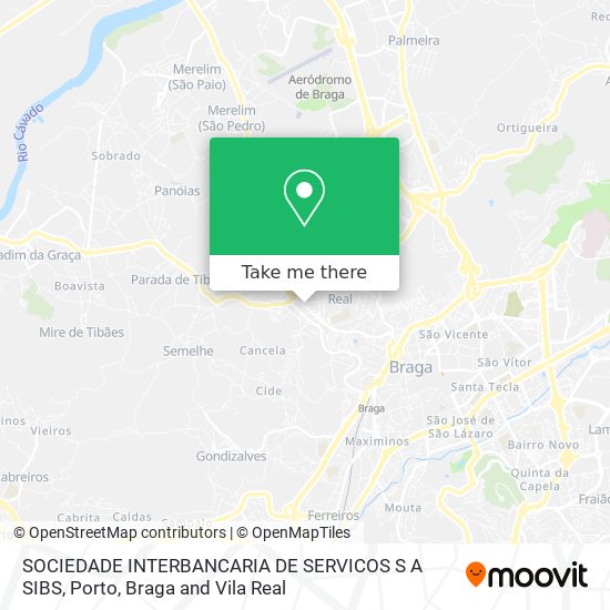 SOCIEDADE INTERBANCARIA DE SERVICOS S A SIBS mapa