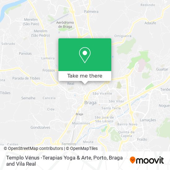 Templo Vénus -Terapias Yoga & Arte map