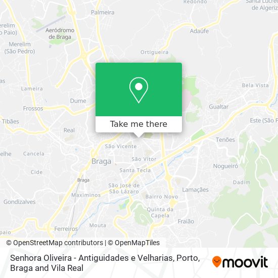 Senhora Oliveira - Antiguidades e Velharias map