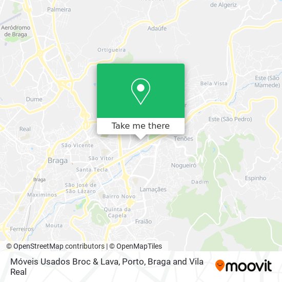 Móveis Usados Broc & Lava mapa