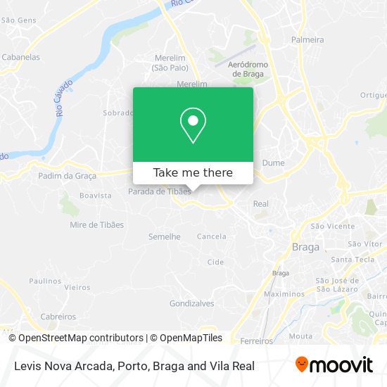 Levis Nova Arcada mapa