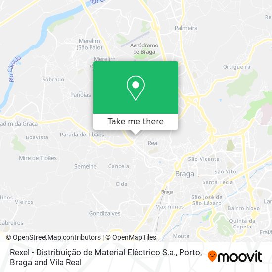 Rexel - Distribuição de Material Eléctrico S.a. mapa