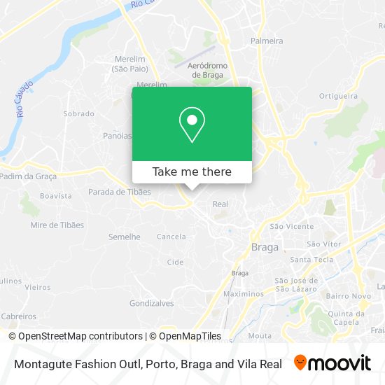 Montagute Fashion Outl map