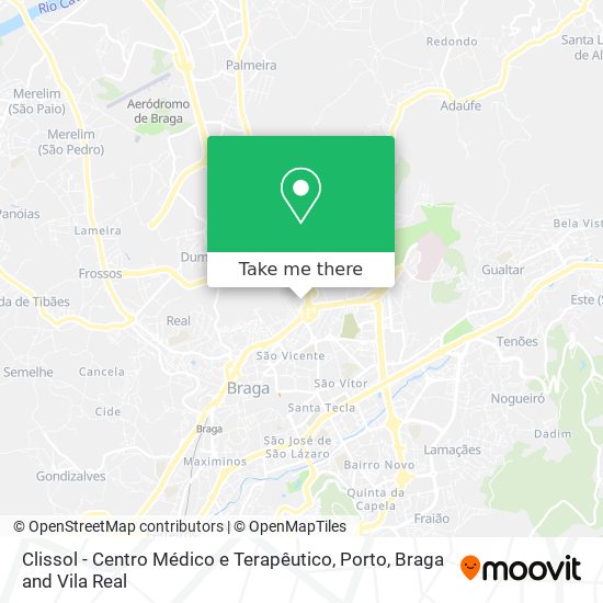 Clissol - Centro Médico e Terapêutico mapa