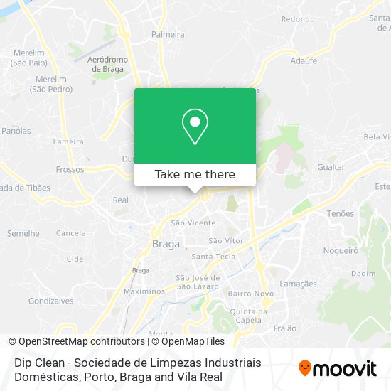 Dip Clean - Sociedade de Limpezas Industriais Domésticas map