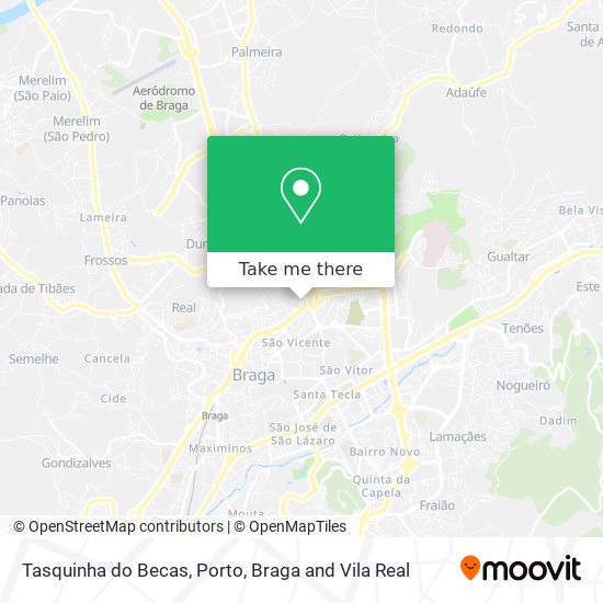 Tasquinha do Becas mapa