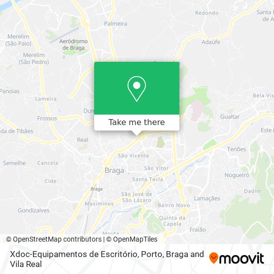 Xdoc-Equipamentos de Escritório map