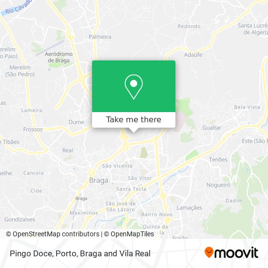 Pingo Doce map