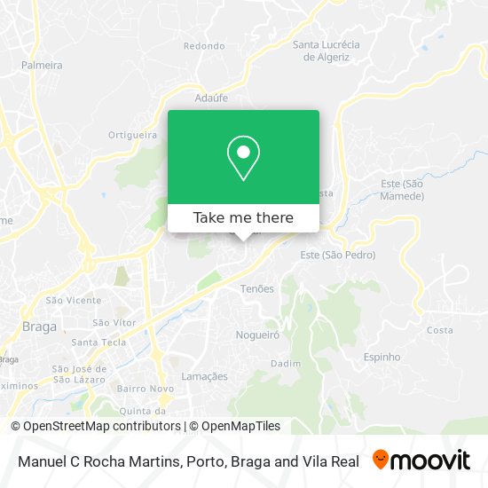 Manuel C Rocha Martins map