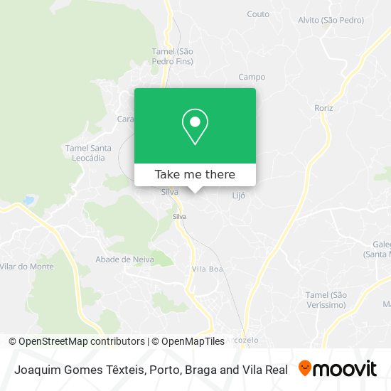 Joaquim Gomes Têxteis map