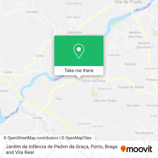 Jardim de Infância de Padim da Graça map
