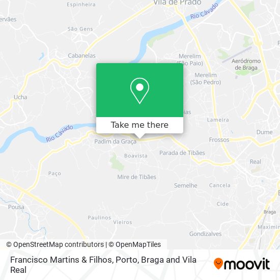 Francisco Martins & Filhos map