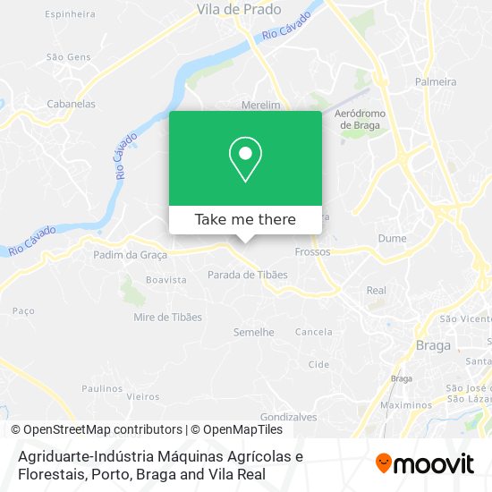 Agriduarte-Indústria Máquinas Agrícolas e Florestais map