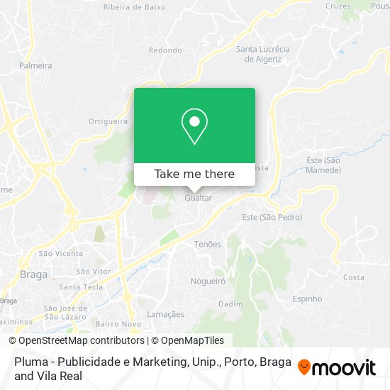 Pluma - Publicidade e Marketing, Unip. map