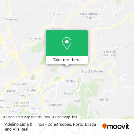 Adelino Lima & Filhos - Construções map