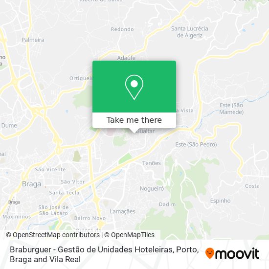 Braburguer - Gestão de Unidades Hoteleiras mapa