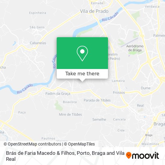 Brás de Faria Macedo & Filhos map