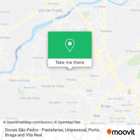 Doces São Pedro - Pastelarias, Unipessoal map
