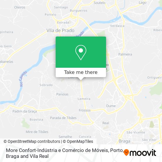 More Confort-Indústria e Comércio de Móveis map