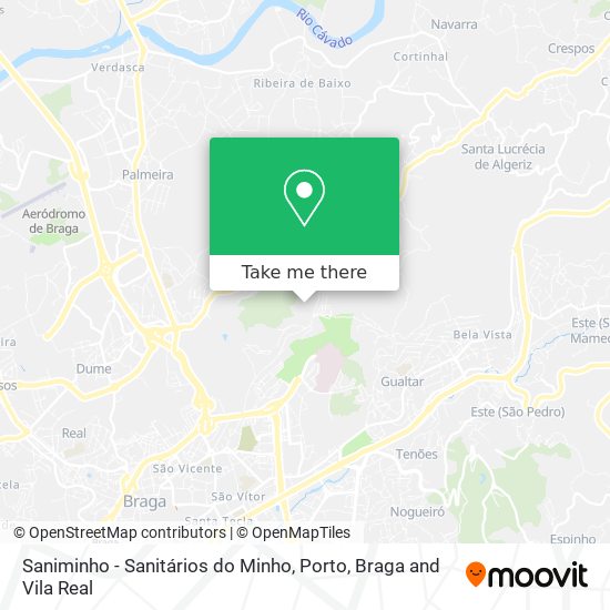 Saniminho - Sanitários do Minho mapa