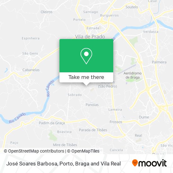 José Soares Barbosa mapa