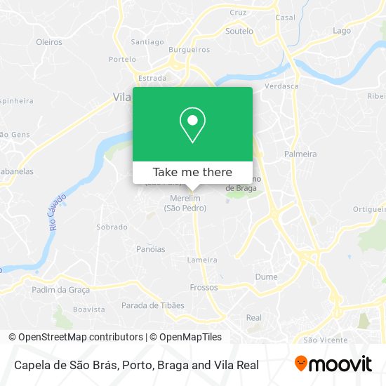 Capela de São Brás map
