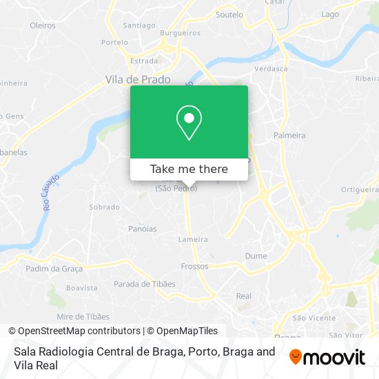 Sala Radiologia Central de Braga map