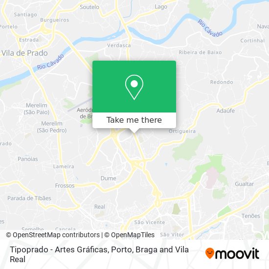 Tipoprado - Artes Gráficas map