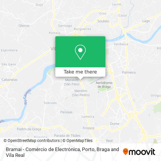 Bramai - Comércio de Electrónica map