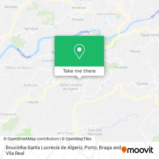 Boucinha-Santa Lucrécia de Algeriz map