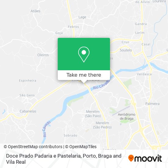 Doce Prado Padaria e Pastelaria map