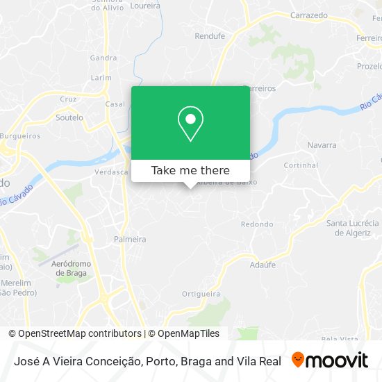 José A Vieira Conceição map