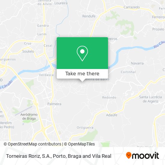 Torneiras Roriz, S.A. map