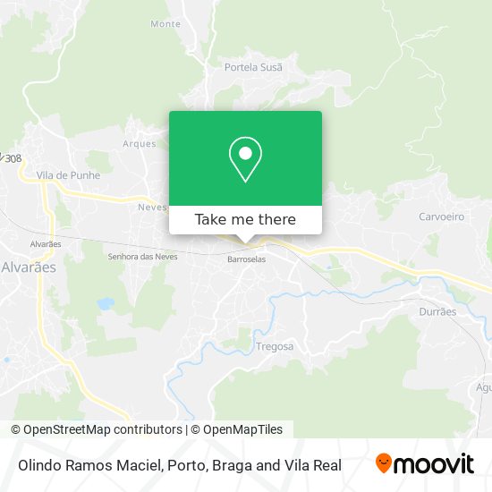 Olindo Ramos Maciel mapa