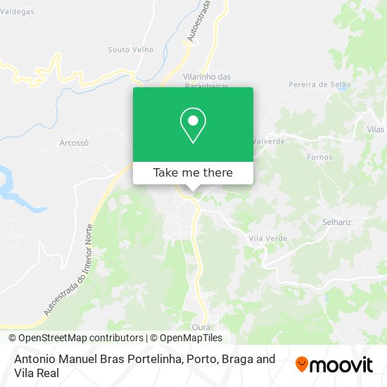 Antonio Manuel Bras Portelinha map