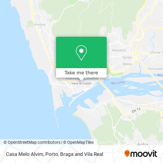 Casa Melo Alvim mapa
