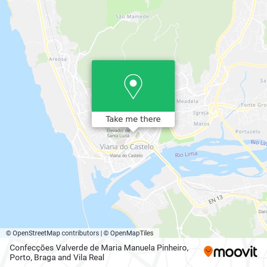 Confecções Valverde de Maria Manuela Pinheiro map