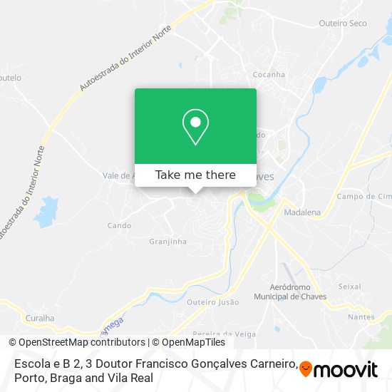 Escola e B 2, 3 Doutor Francisco Gonçalves Carneiro map