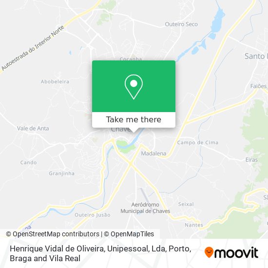 Henrique Vidal de Oliveira, Unipessoal, Lda map