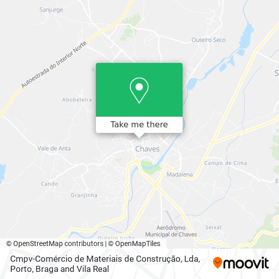 Cmpv-Comércio de Materiais de Construção, Lda map