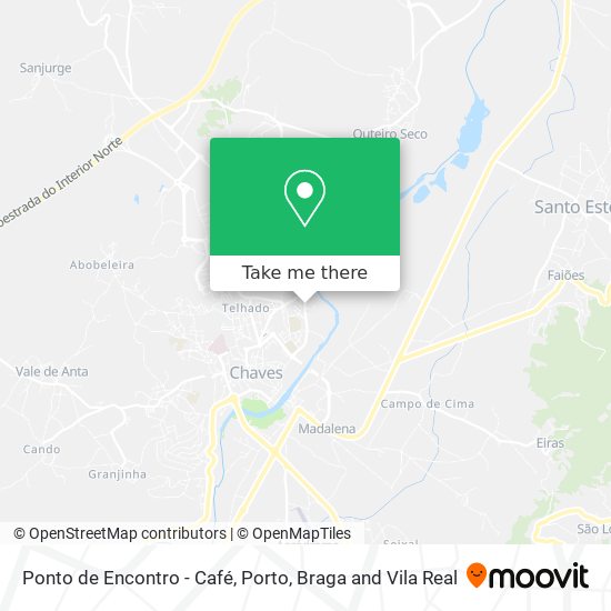 Ponto de Encontro - Café mapa