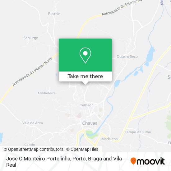 José C Monteiro Portelinha map