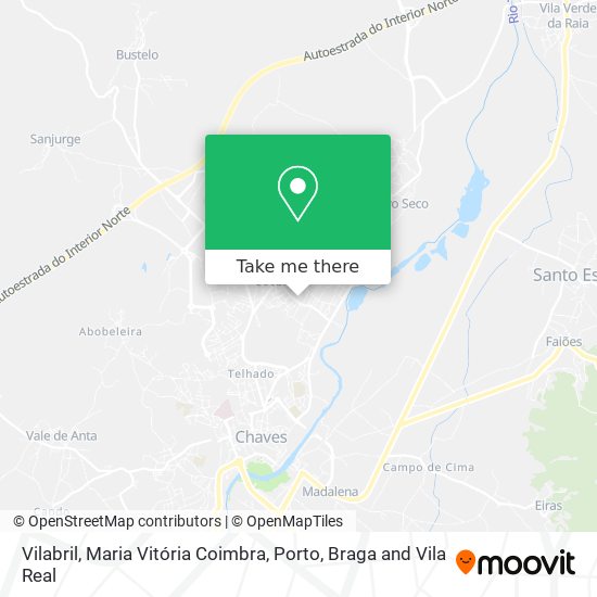 Vilabril, Maria Vitória Coimbra map