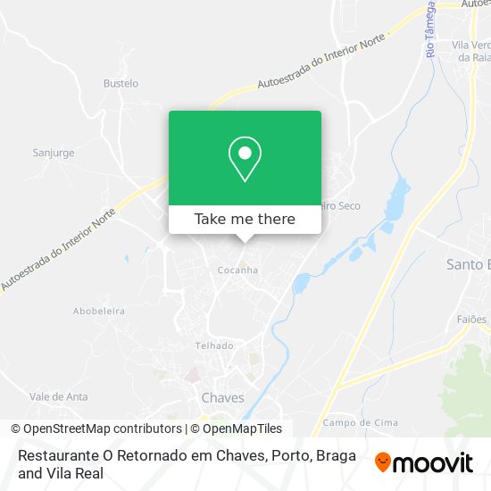 Restaurante O Retornado em Chaves map