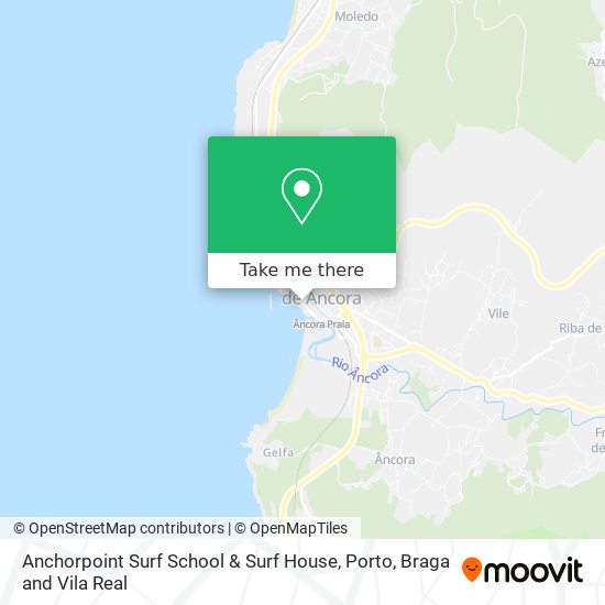 Anchorpoint Surf School & Surf House map
