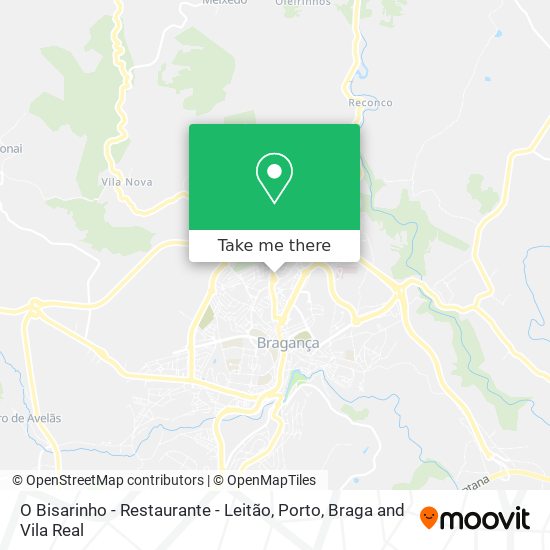 O Bisarinho - Restaurante - Leitão mapa