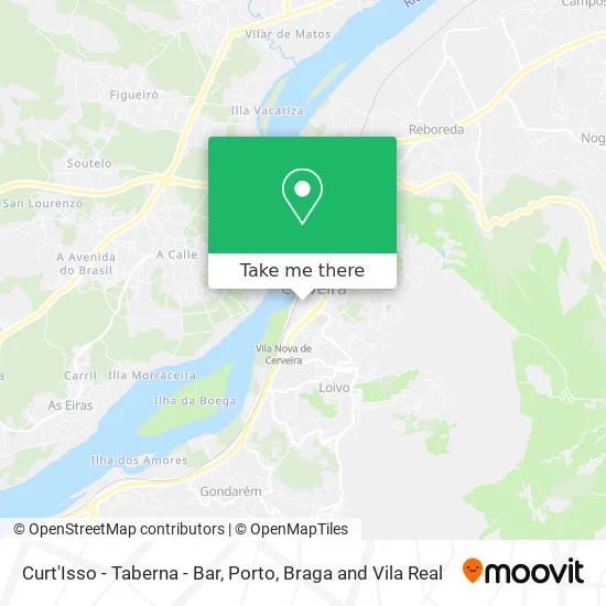 Curt'Isso - Taberna - Bar map