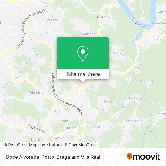 Doce Alvorada map