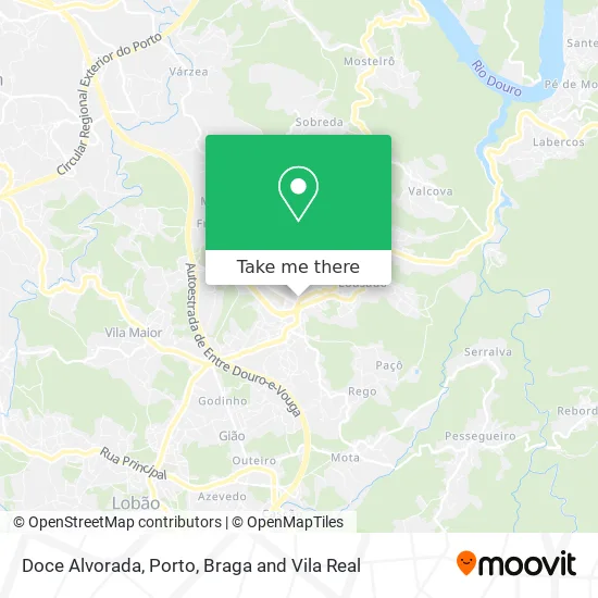 Doce Alvorada map