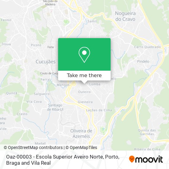 Oaz-00003 - Escola Superior Aveiro Norte map